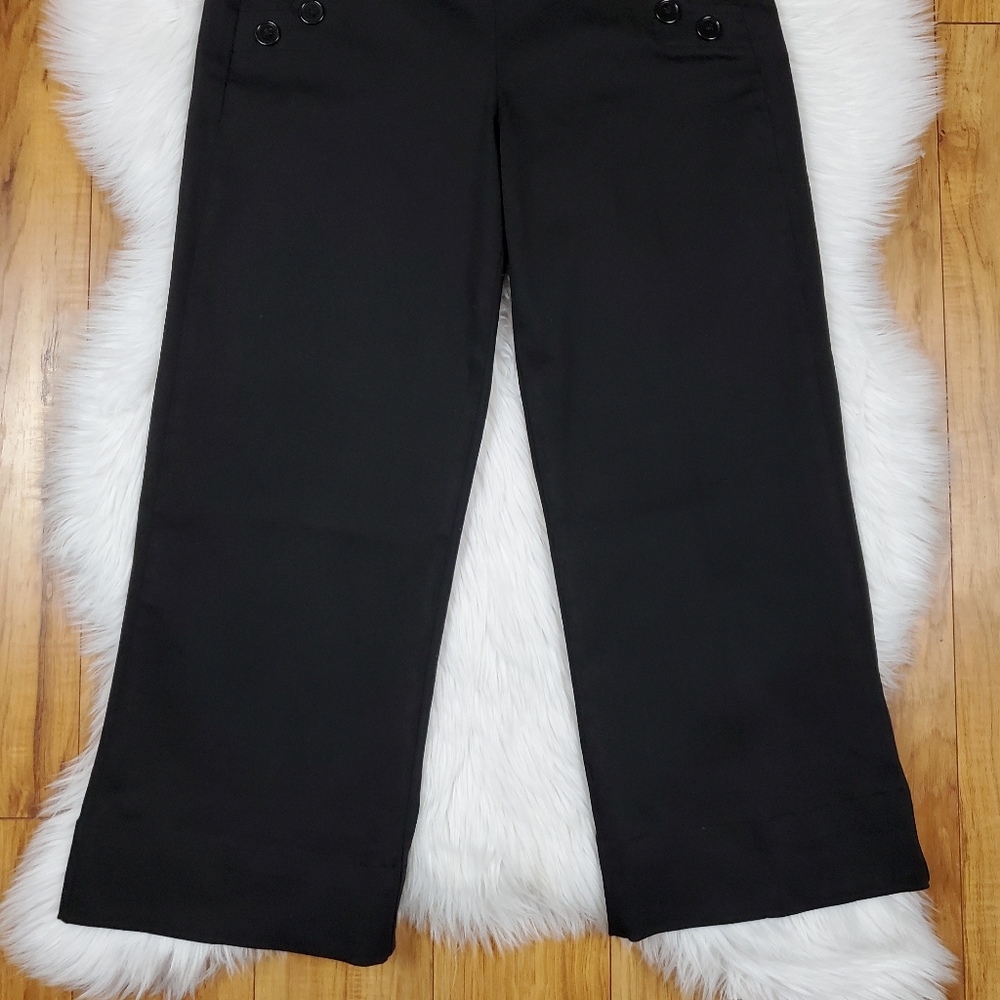 Anthro Level 99 Wide Leg Crop Sailor Pants - Picture 7 of 13